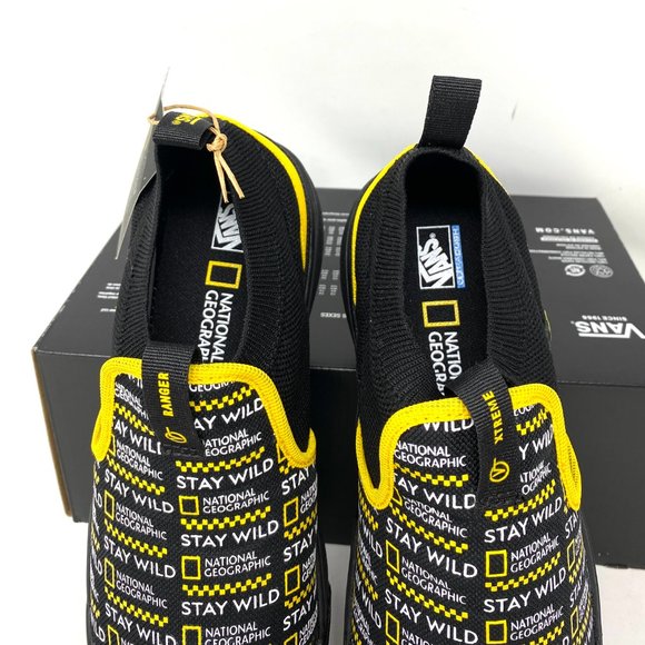 VANS National Geographic Xtremeranger Black Women's Size 9.5 VN0A4UHOXWI - Picture 9 of 10